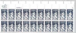 US 2046 - MNH Plate Block of 20.  Babe Ruth.  FREE SHIPPING!!