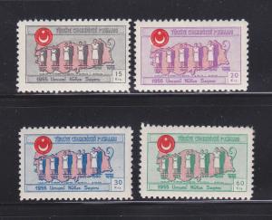 Turkey 1182-1185 Set MNH Census