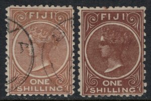 Fiji #44 u, 44a*  CV $112.50