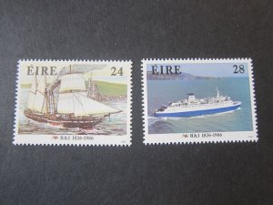 Ireland 1986 Sc 665-66 set MNH