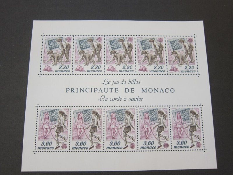 Monaco 1989 Sc 1683a set MNH