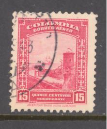 Colombia Sc # C123 used