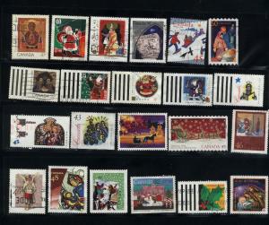 Canada  59  different Christmas used PD