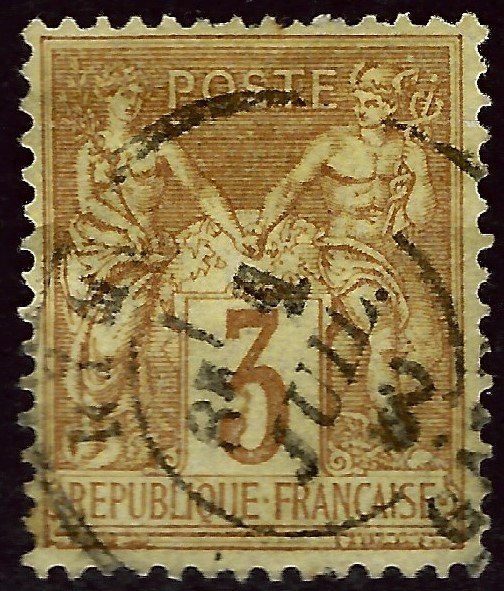 France #89 Used F-VF hhr SC$47.50...Collectors unite!