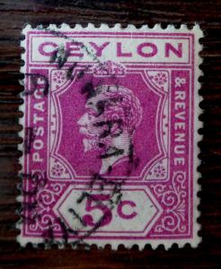 CEYLON-EARLY STAMP! gb uk M16