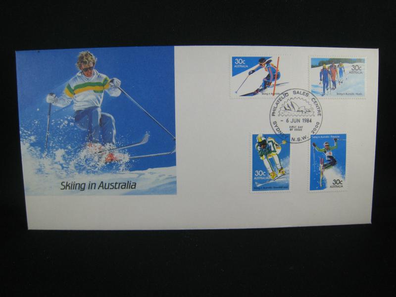 AUSTRALIA FDC - SCOTT #573//926 - 8 COVERS (AU4)