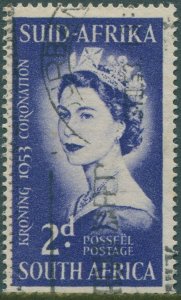 South Africa 1953 SG143 2d QEII Coronation FU