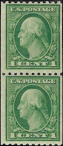 486 Mint,OG,HR... Pair... SCV $2.00