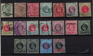 Natal QV-KEVII fine used collection to 2s 6d WS37031