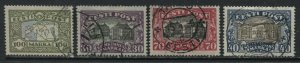 Estonia 1923-27 various used high values from 30 to 100 marks