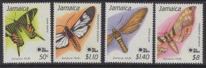 JAMAICA SG794/7 1991 PHILA NIPPON 91 MNH