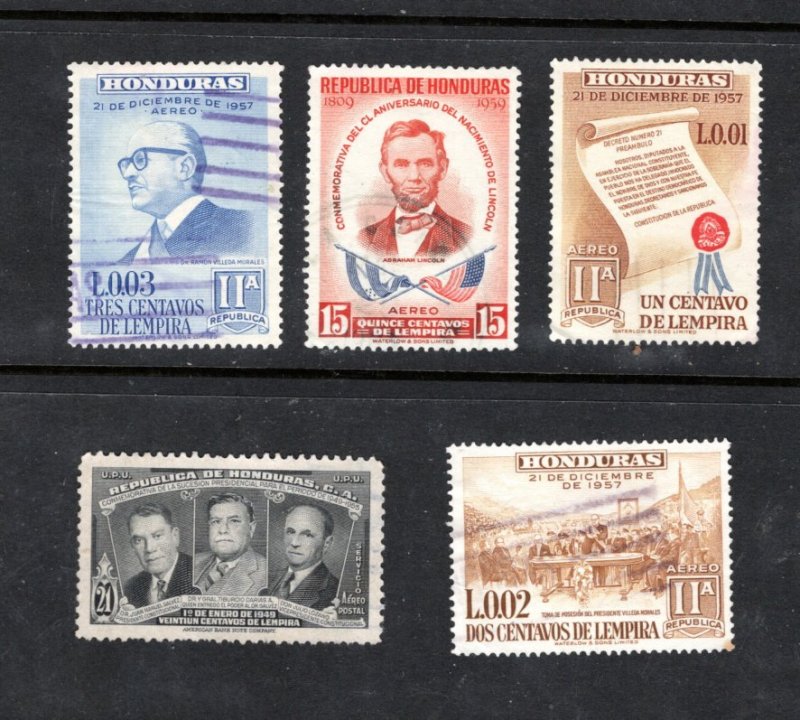 Stamps from HONDURAS