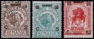 Italian Somaliland Scott 70-72 (1926) Mint/Used H VF, CV $87.00 B