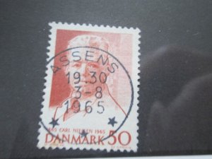 Denmark #421 used  2025 SCV = $0.25