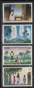 Nevis 186-89 Christmas Mint NH