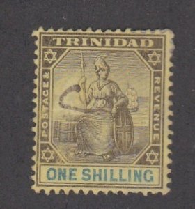 Trinidad # 86, Britannia, Used 1/3 Cat