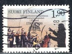 Finland; 1990: Sc. # 812: O/Used Cpl. Set