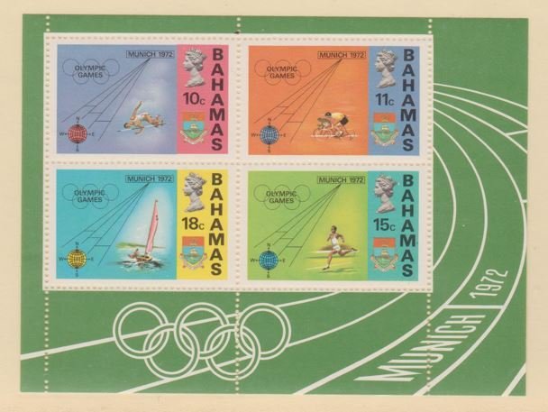 Bahamas #338a Stamps - Mint NH Souvenir Sheet