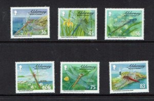 Alderney: 2010, Dragonflies,  MNH set