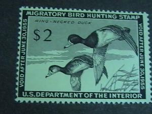 U.S.# RW21-MINT/NEVER HINGED--FEDERAL DUCK STAMP---1954