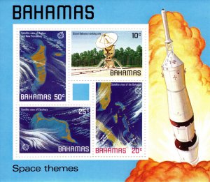 Bahamas 1981 Space Exploration, Miniature Sheet [Mint]