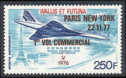 HALF CAT FRENCH COL. SALE: Wallis & Futuna #C73 Mint NH