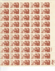 Aging Together 20c US Postage Sheet #2011 VF MNH