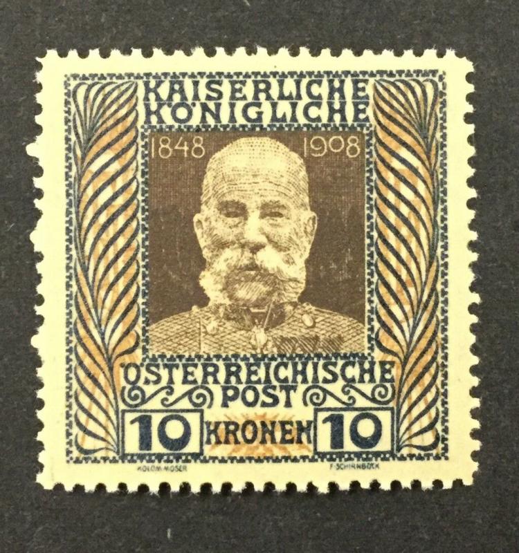 AUSTRIA, #127, 10K Franz Josef issue “Nachdruck” (Reprint)