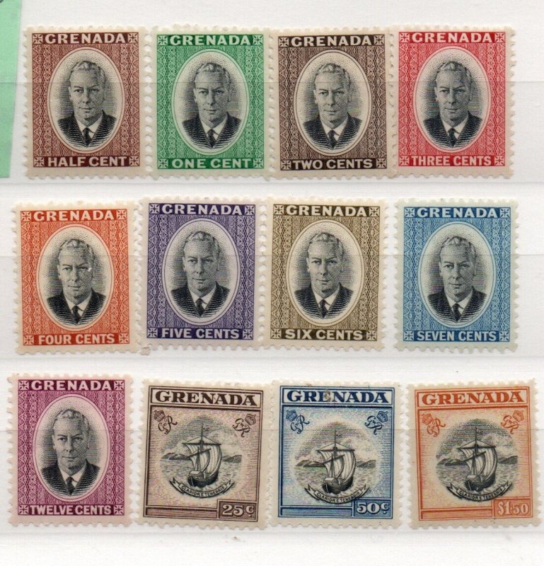 Grenada 151-62  Mint Hinged