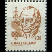 URUGUAY 1980 - Scott# 1088 Leader Artigas 30p NH