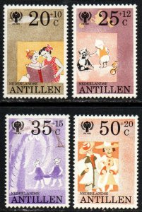 Netherlands Antilles Sc #B168-B171 MNH