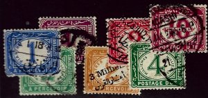 Egypt SC J15-J17, J19, J23-J25 Used....Worth checking out!