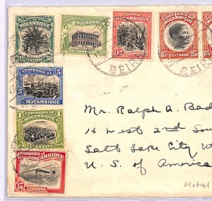 MOZAMBIQUE COMPANY Cover Beira VICTORIA FALLS HOTEL Rhodesia USA Utah SLC  WB30