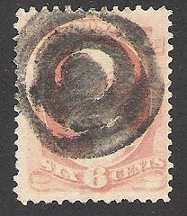 US Cat # 159, Lincoln, Used*-