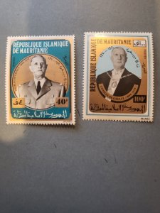 Stamps Mauritania Scott #289-90 nh