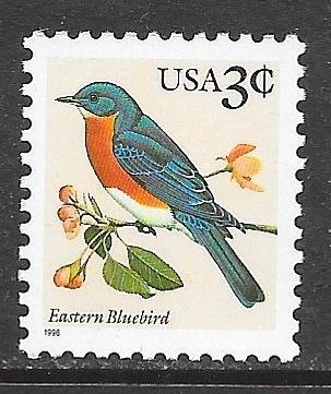 USA 3033: 3c Eastern Bluebird, MNH, VF