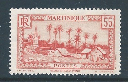 Martinique #149 NH 55c Village of Basse-Pointe