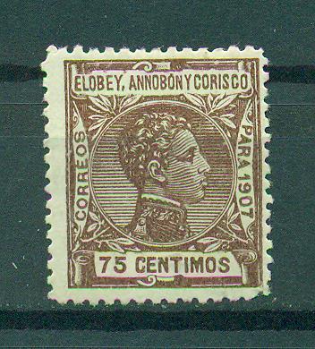 Elobey Annobony & Corsica sc# 48 mh cat value $6.50