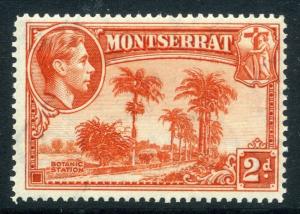 MONTSERRAT;  1938 early GVI issue fine Mint hinged Perf 14 issue, 2d. SP-245845