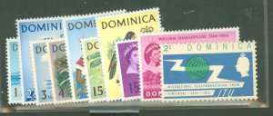 Dominica #164/185 Unused