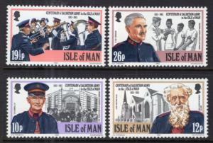 Isle of Man 240-243 MNH VF