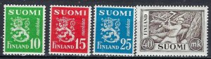 Finland 302-05 MLH 1952 set (ak1854)