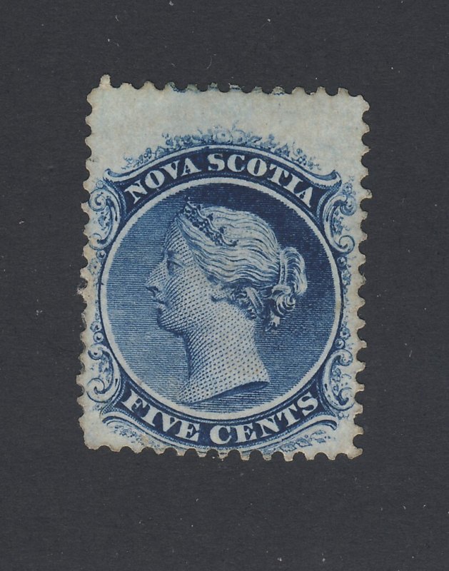 Nova Scotia Stamp #10-5c Mint No Gum Fine Guide Value = $250.00