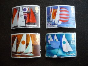 Stamps - Great Britain - Scott# 745-748 - Mint Never Hinged Set of 4 Stamps