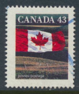 Canada  SG 1357c  Sc# 1359c  Flags 1992  Used see scan & details