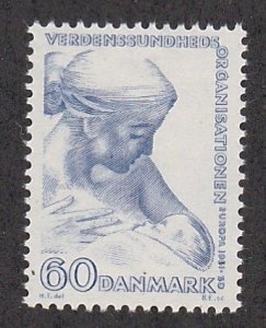Denmark # 378, Nursing Mother, Mint NH