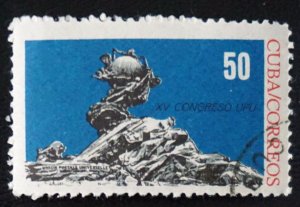 Cuba Sc# 837  UPU Universal Postal Union 50c 1964  used / cto