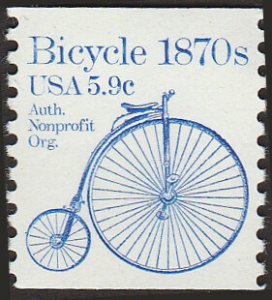 # 1901 MINT NEVER HINGED ( MNH ) BICYCLE
