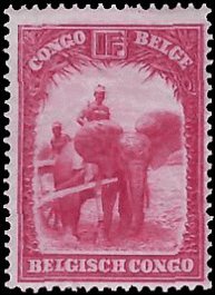 BELGIAN CONGO   #147 MH (3)