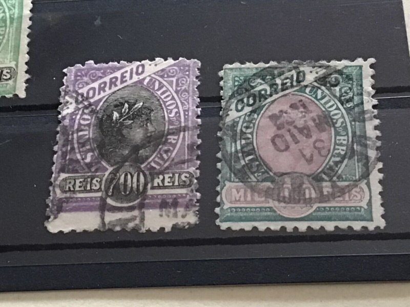 Brazil 1894 to 1897  used stamps  A12696